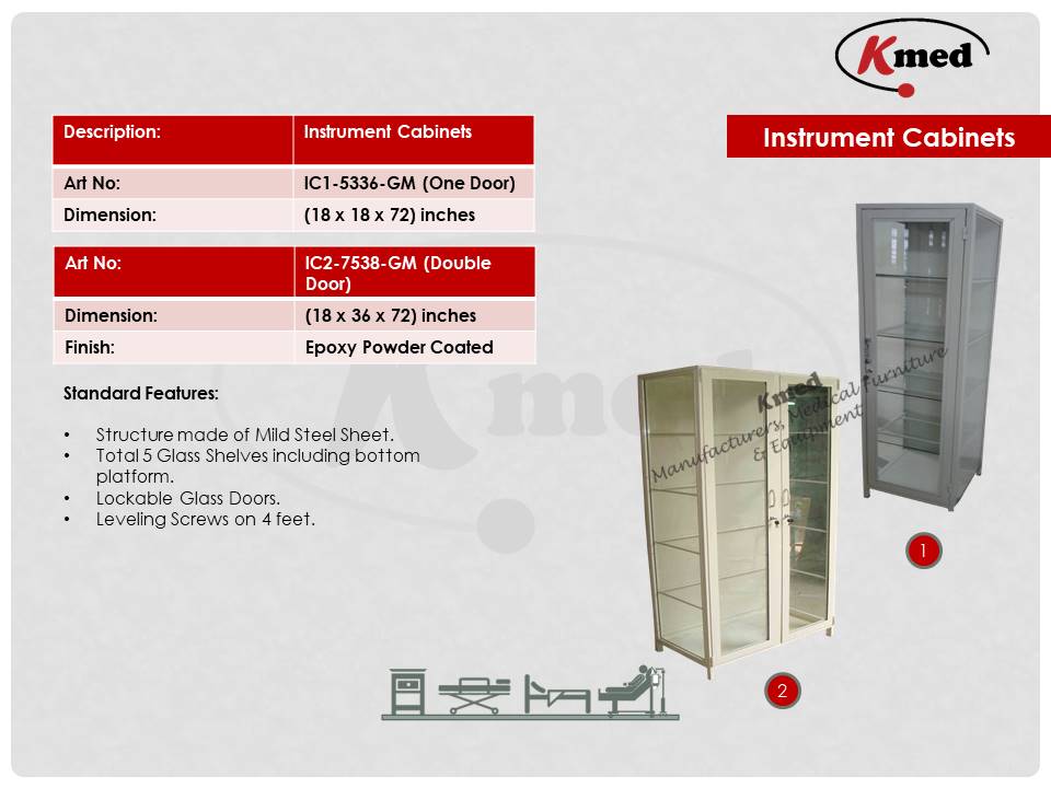 Instruments Cabinets