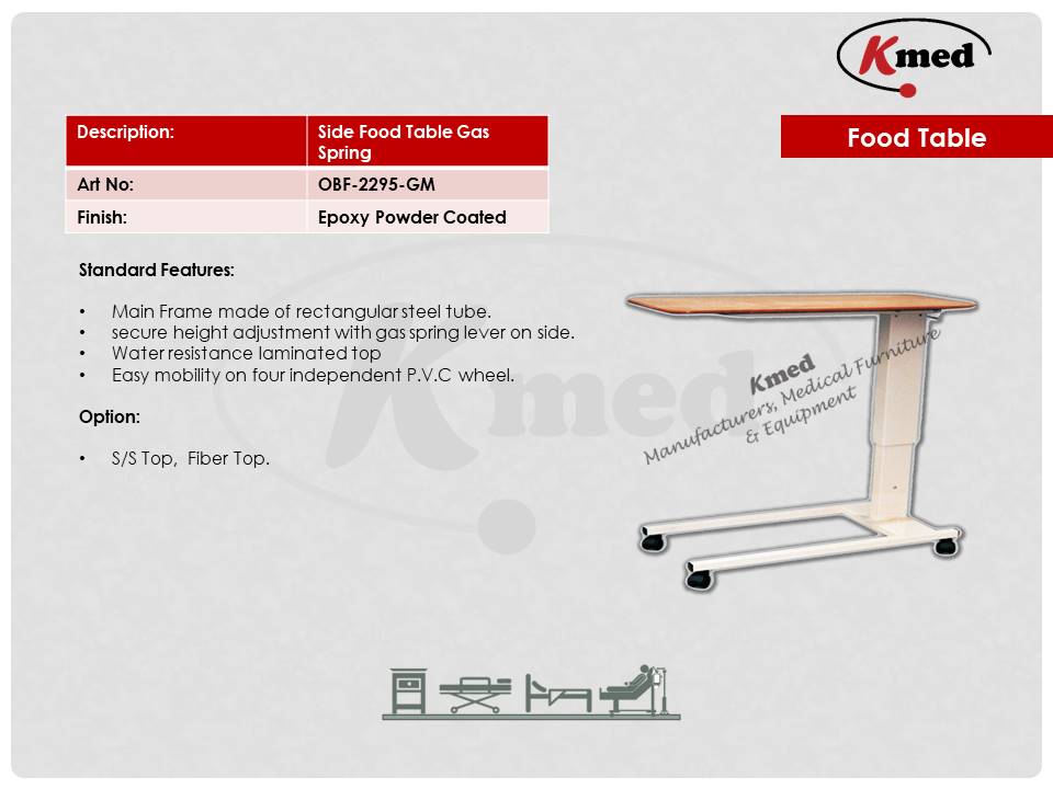 Side Food Table GS_OBF-2295