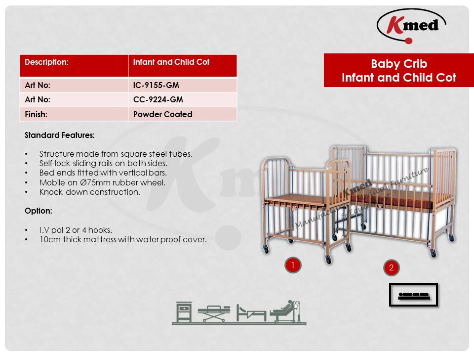 Child Cot-9155-GM