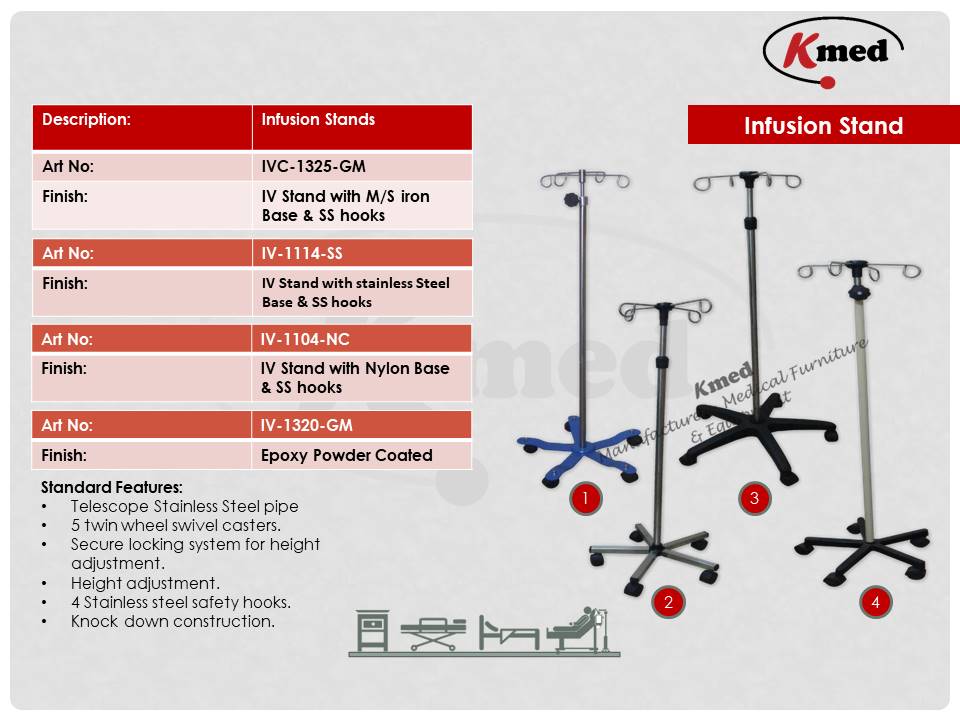 INFUSION STANDS-48-IVC