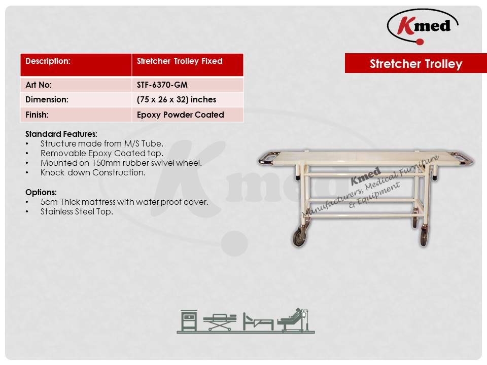 Stretcher Trolley-STF-6370