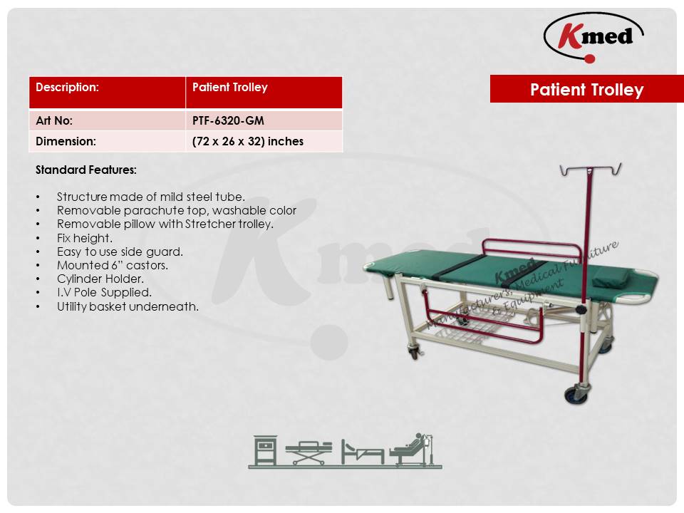 Stretcher Trolley-PTF-6320