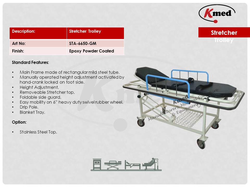 Stretcher Trolley-STa-6650