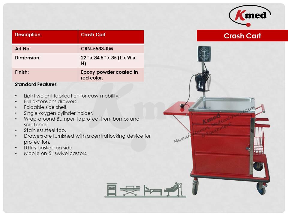 CRASH CART-CRN-5533