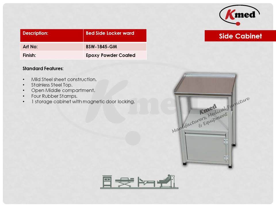 BED SIDE LOCKER-BSW-1845