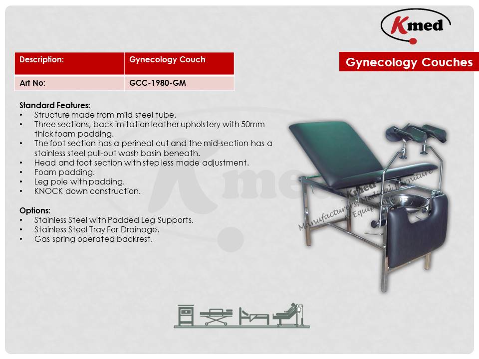 GYNECOLOGY COUCH-GCC-1980
