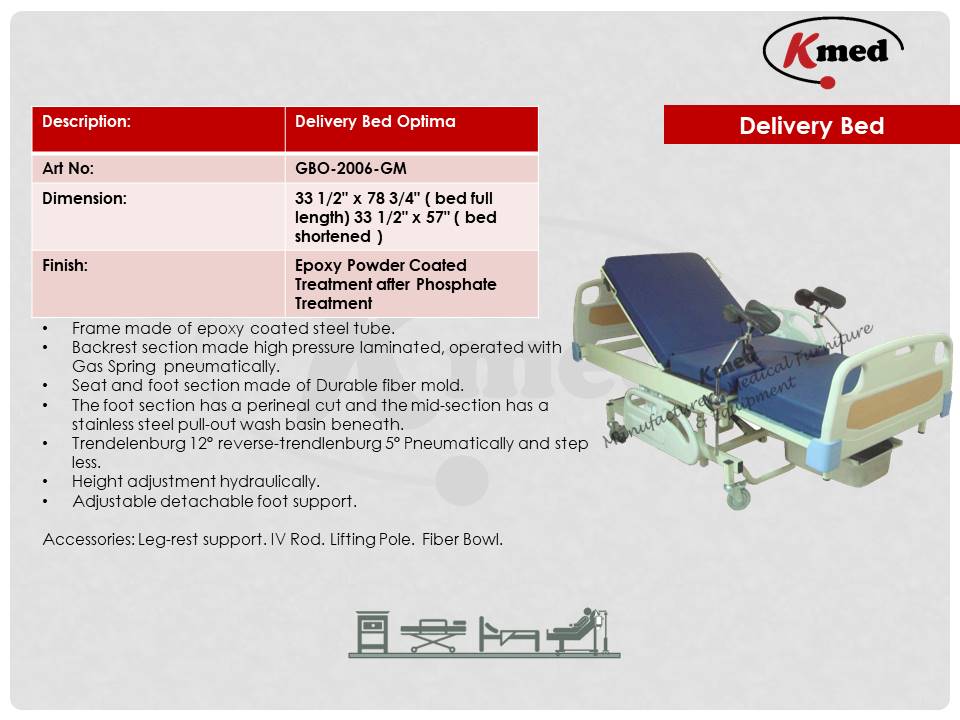 DELIVERY BED-GBO-2006